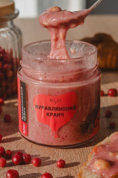 Крем-мед "Клюквенный кранч" 320 г 943064565 фото